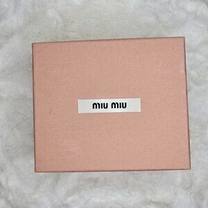 MIU MIU Gift Box 5.25x4.5x1.5